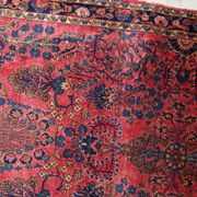 Ancient Persian Sarouk handmade carpet 112cm x 164cm 1920s, 1B748