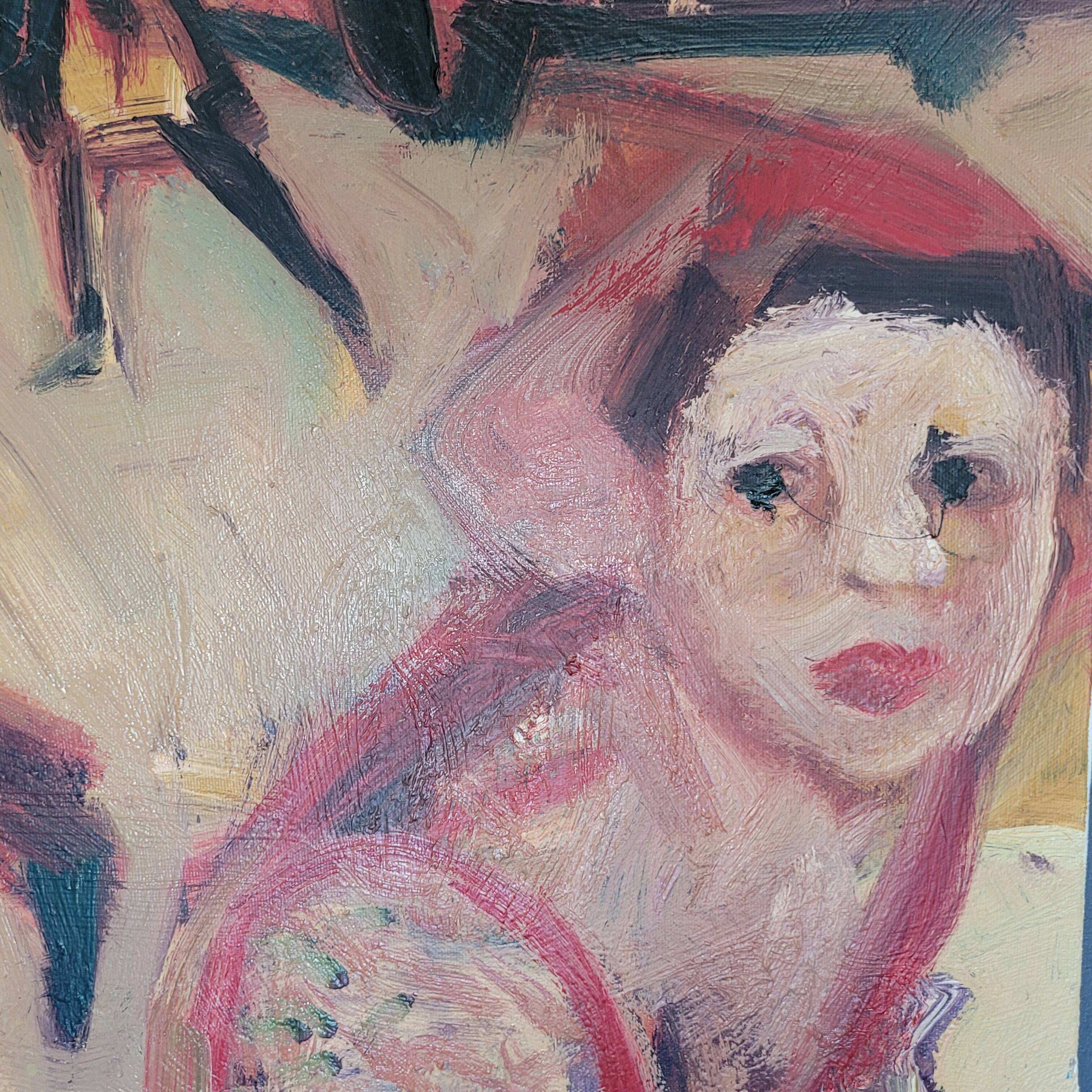 Painting Oil on canvas Alain Richard
