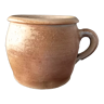 Glazed stoneware grease pot