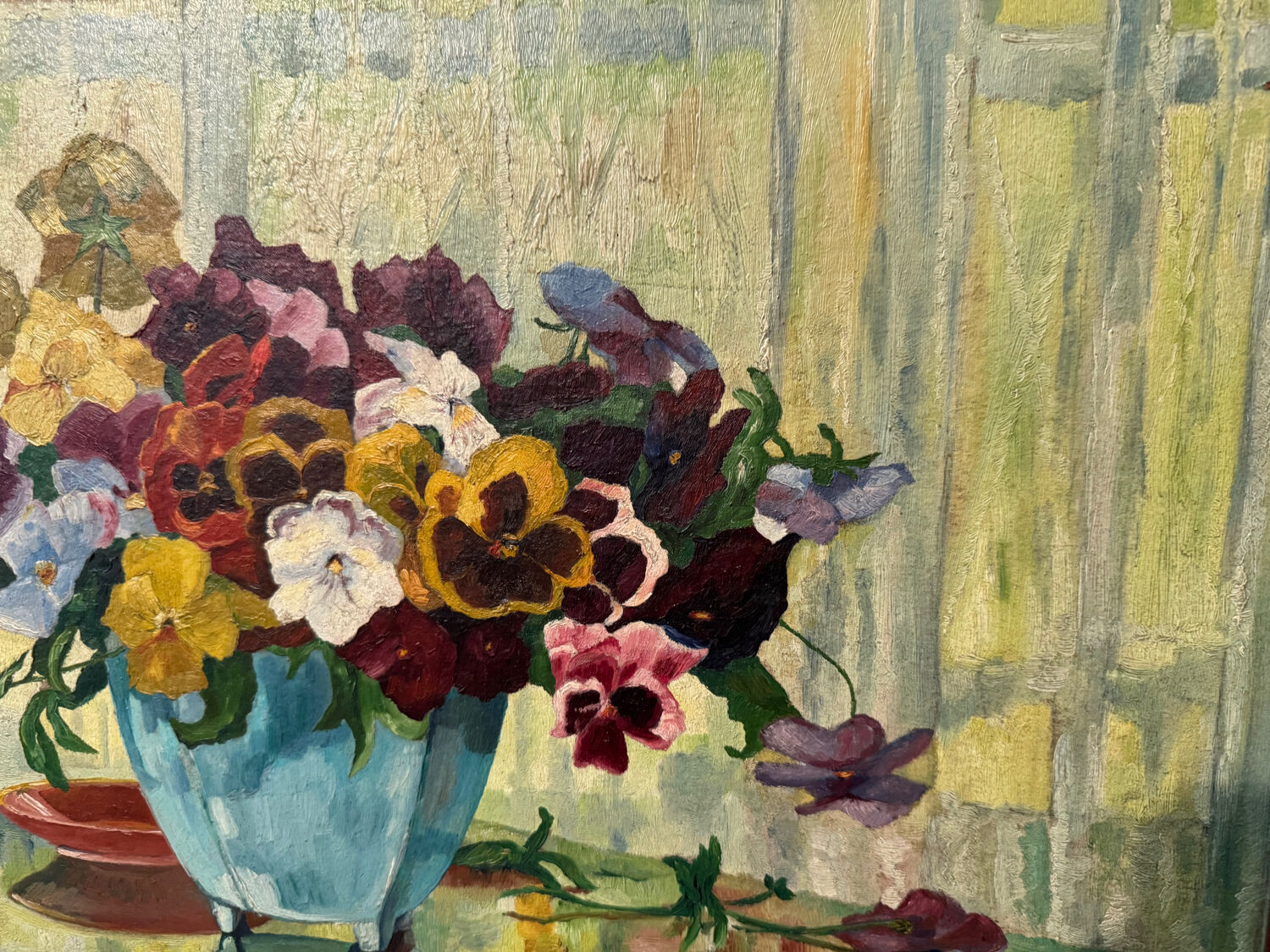 Painting, still life, G. Lang, 1947