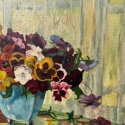 Painting, still life, G. Lang, 1947
