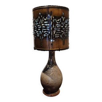 Large vintage lamp signed Accolay