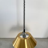Chandelier pendant lamp rises and falls, design Jo Hammerborg for Fog and Mørup, Denmark circa 1960
