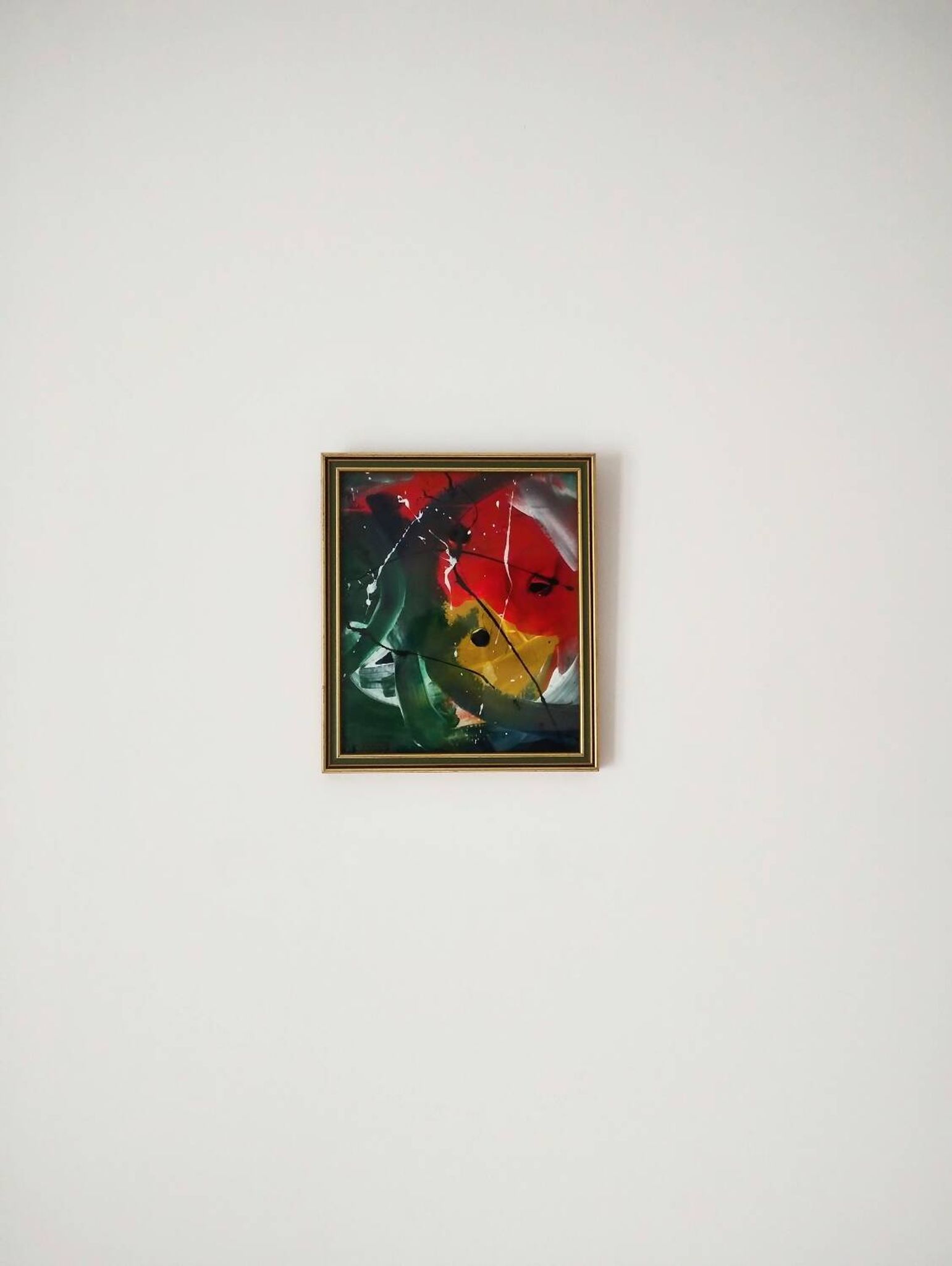 Petite peinture abstraite