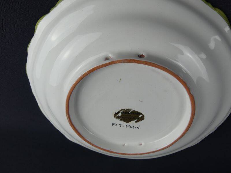 Earthenware plate from Martres Tolosane, 31.5 cm