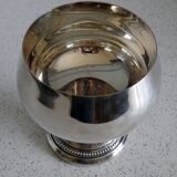 Silver metal foot cup