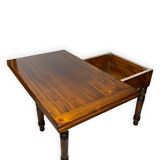 Table italienne en noyer, années 1950