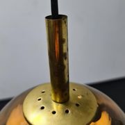Suspension vintage soufflée à la bouche