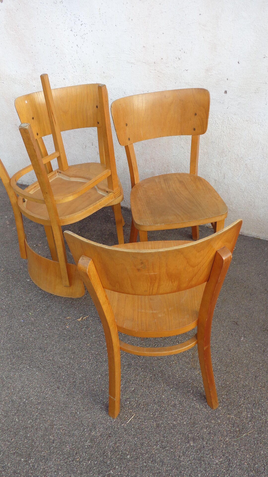 Ensemble de chaises bistrot