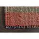 1970s Turkish Oushak Handmade Wool Cotton Pink Runner Rug 94x322