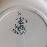 Deep plate Terre de fer Bengali