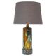Sculptural table lamp in ceramic, designed by Bonnie Rehnqvist, Sweden, 1972