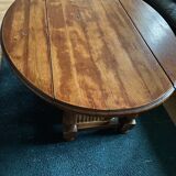 Solid oak coffee table