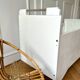 Lit bébé années 50 rénové et son matelas