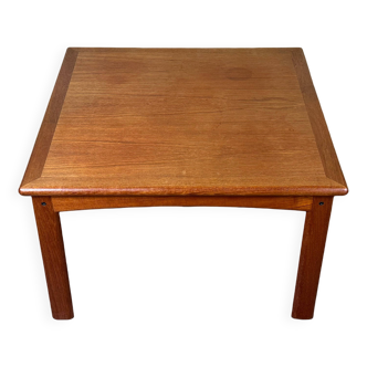 1960s/70s teak coffee table and side table by Glostrup Møbelfabrik Denmark