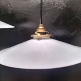Opaline pendant lights