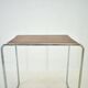 Table Bauhaus Chromée par Marcel Breuer pour Mucke Melder, 1930s