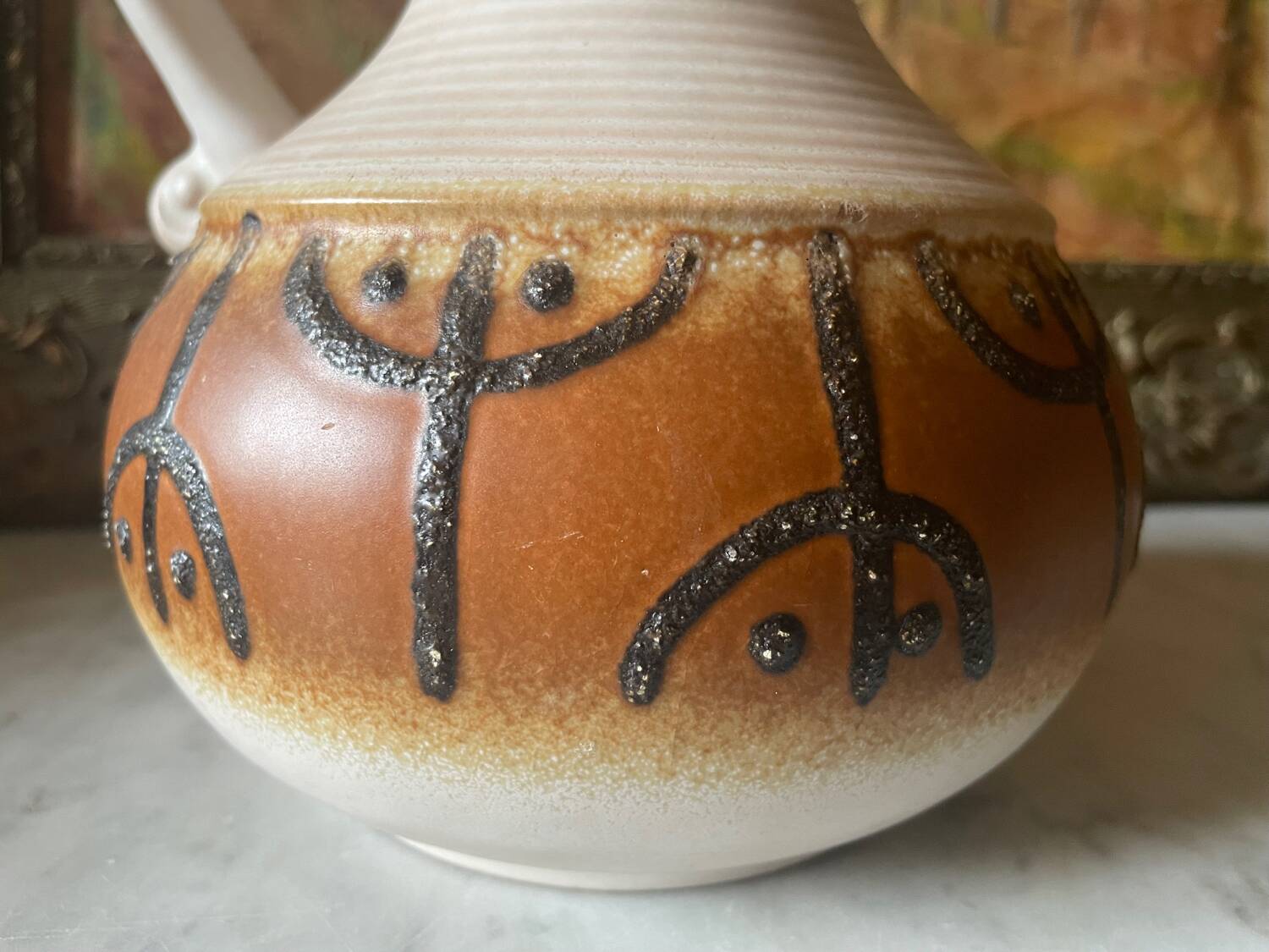 German ceramic vase