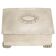 Mid-20th century silver box, cigarette or jewellery box, Italy, 1960s.