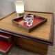 Table basse italienne en palissandre- 1960 - Saporiti