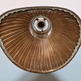 Brass and mercury glass wall light, 1930s