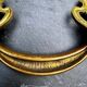 Pair of bronze handles signed L.PINET Art Nouveau