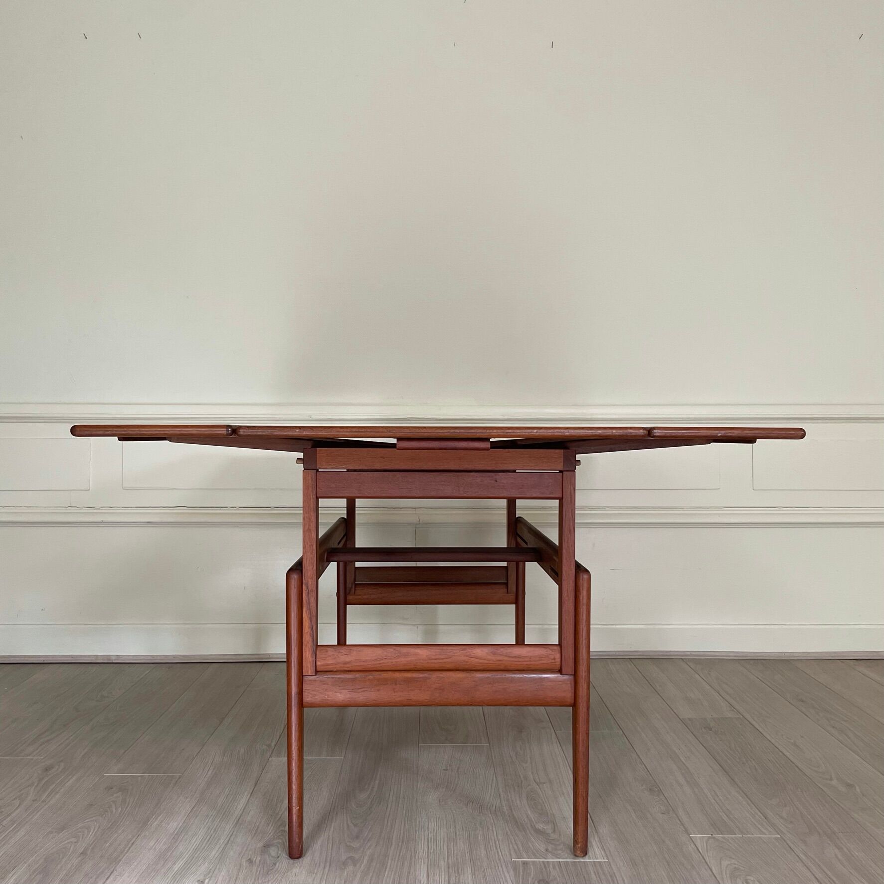 Coffee/Dining Table, elevator by Kai Kristiansen, teak, Denmark 1960