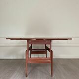 Table basse/à manger, elevator de Kai Kristiansen, en teck, Denmark 1960