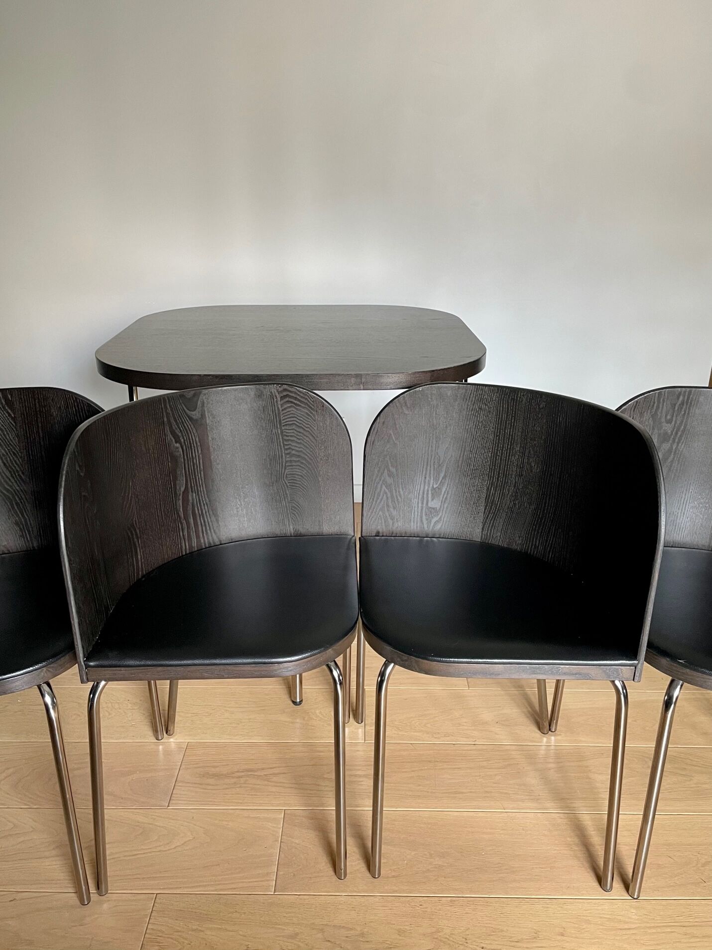 Ensemble IKEA Fusion Table et 4 chaises Selency