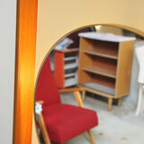 Scandinavian mirror backlit - 60s 79x96cm