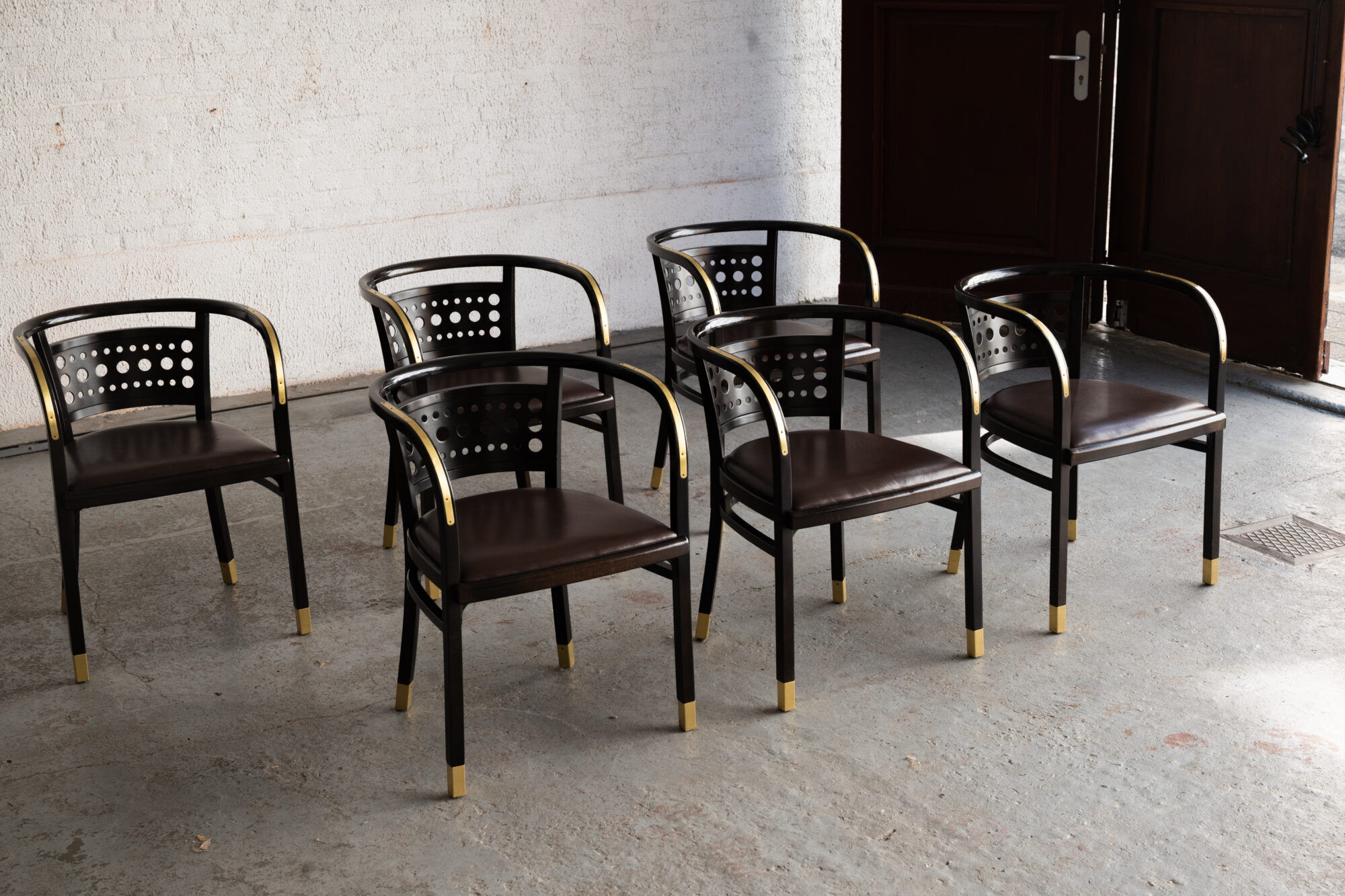 Salle à manger par Otto Wagner pour Thonet