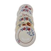 Ensemble de 6 assiettes dépareillées