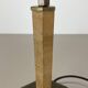lampe de table Art déco unique en laiton et bois, Allemagne années 1930