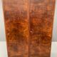 Armoire en placage de noyer restaurée d'influence Art Déco, années 1930