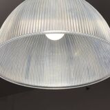 Suspension industrielle corps aluminium diffuseur méthacrylate vintage 70