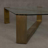 Romeo Rega brass coffee table