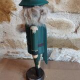 Old wooden nutcracker toy early 20th century