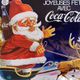 original coca cola poster from 1972 vintage Santa Claus good holidays 120x80 cm