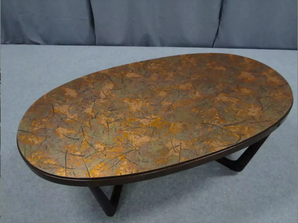 Copper coffee table, 1960