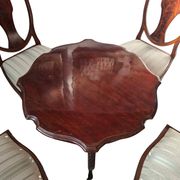 Ensemble de thé, table et 4 chaises, années 50