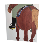 Canvas "Cuban Stroll Cuban Cowboy"