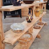 Large old shelf on legs