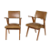 Paire de fauteuils vintage de style scandinave