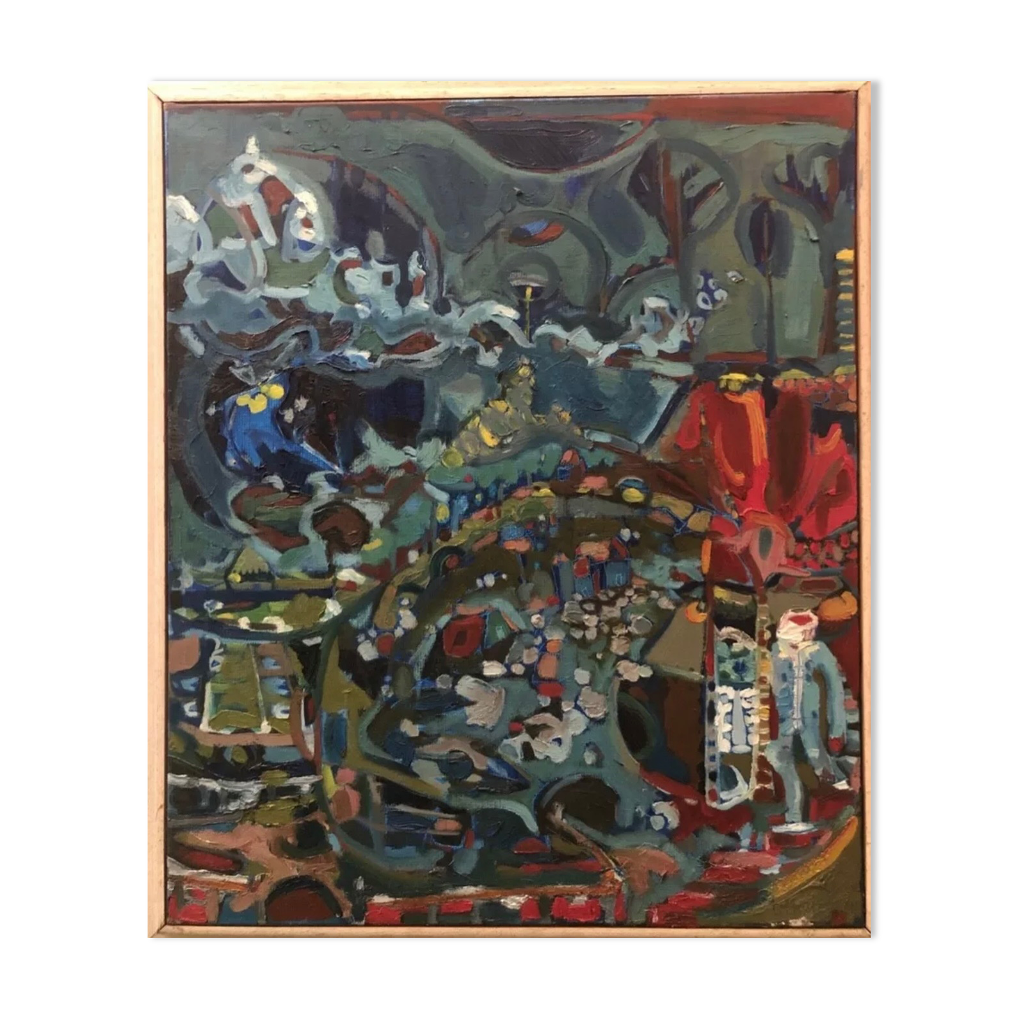 Dreamlike painting contemporary art