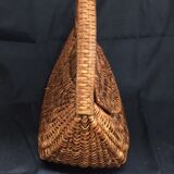 Old wicker gondola basket