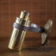 Vintage bronze wall lamp