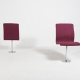Suite of two chairs "Oxford" by Arne Jacobsen for Fritz Hansen