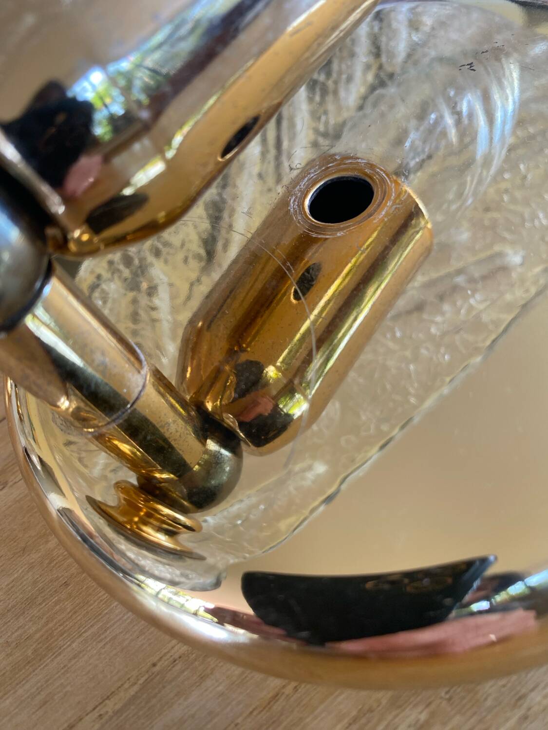 Pair of Murano wall lights