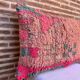 Magnifique coussin Kilim berbère vintage du Maroc