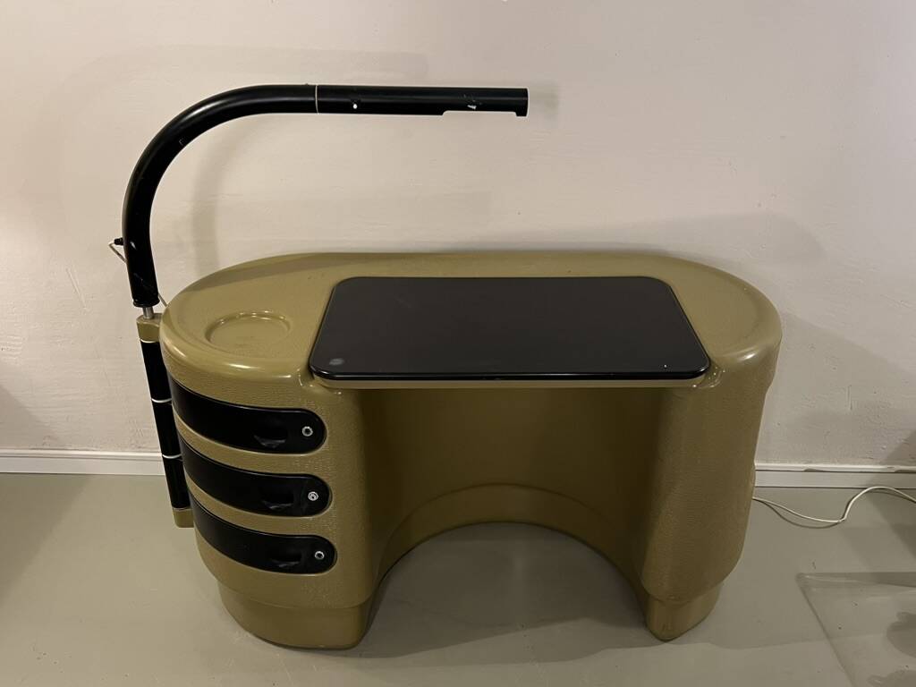 Bureau HADI Ernest Igl Hadi & Bayer années 70 vintage space age